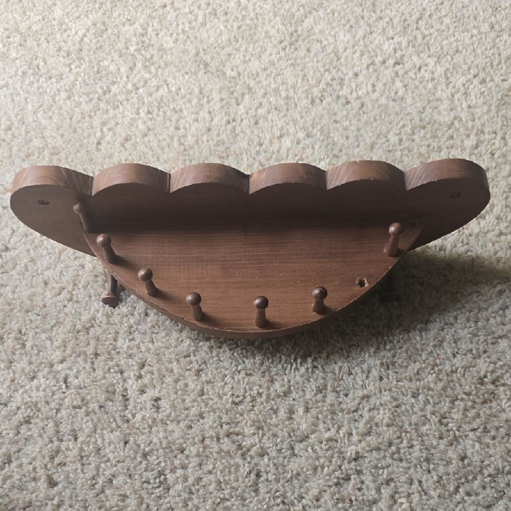 Wooden Wall Mounted Catchall Rack